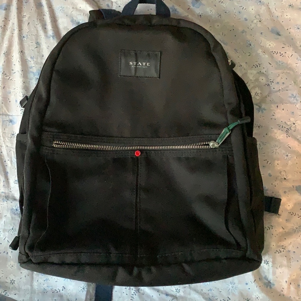 STATE Kane Polyester black backpack